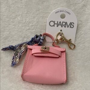 CHARMS Pink Mini Bag Charm